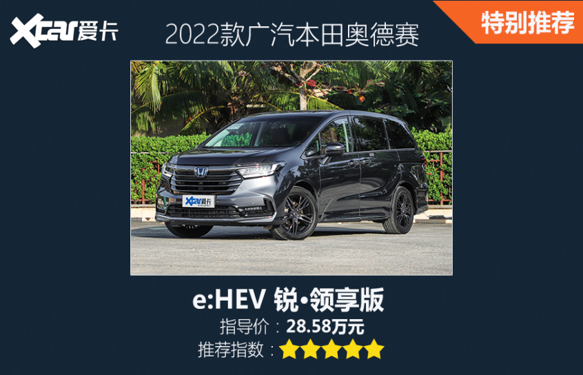 廣汽本田2022款奧德賽銳·混動