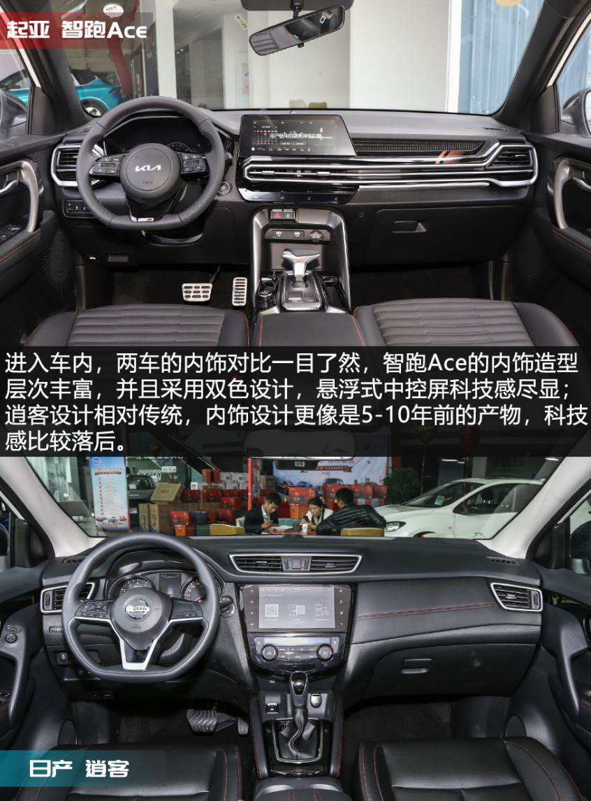 X擂臺 智跑Ace對比逍客