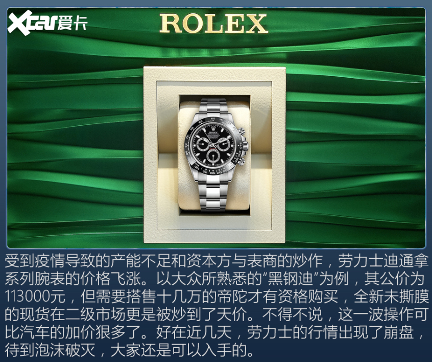 带有汽车元素的腕表