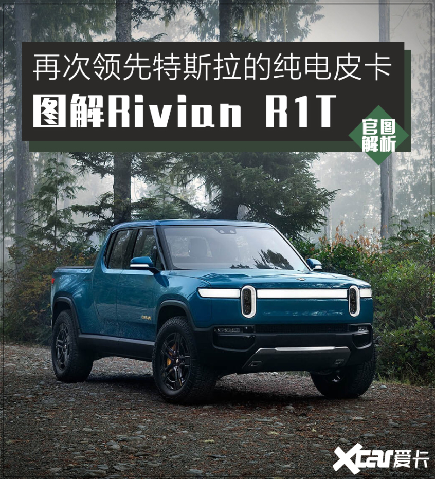 撞臉小牛自由家NV Rivian R1T要來了？