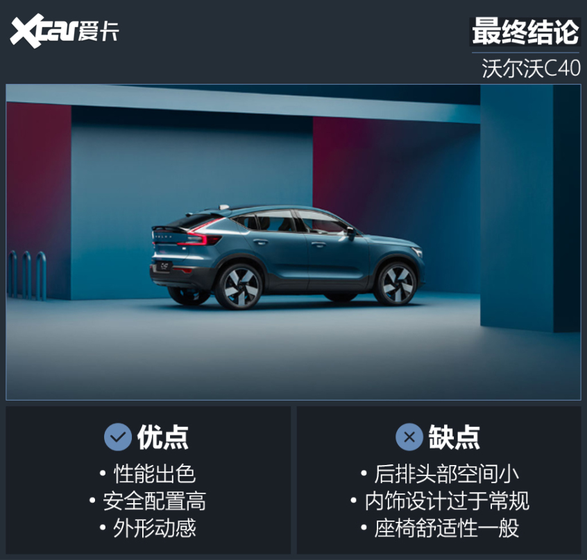 沃爾沃C40｜性能確實出眾