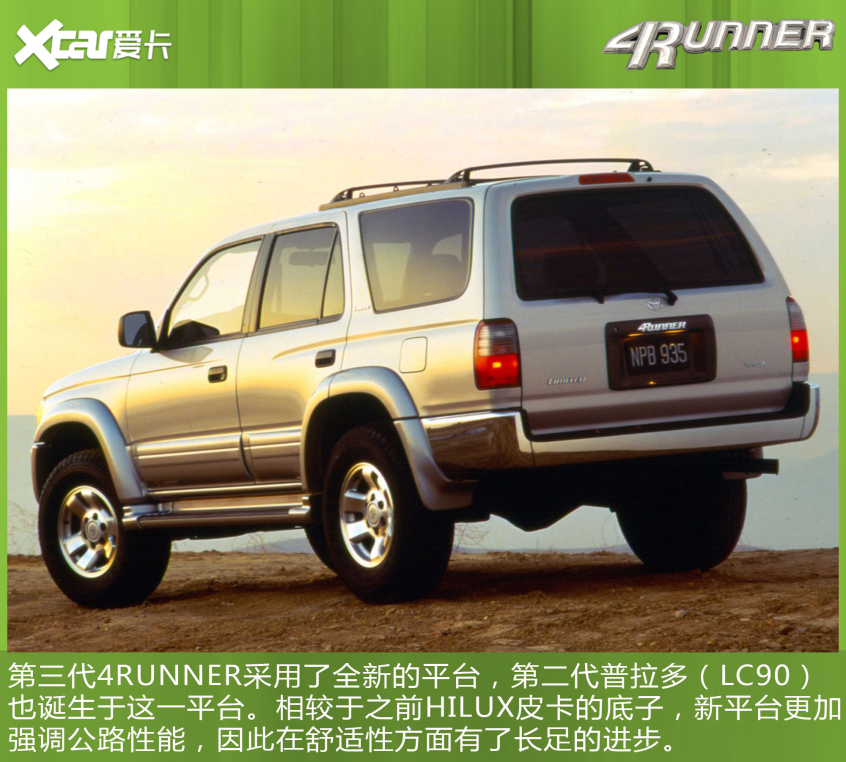丰田4RUNNER - 前世