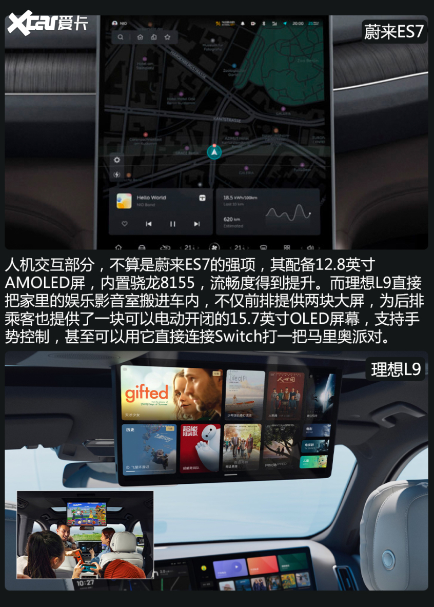 蔚來ES7對比理想L9