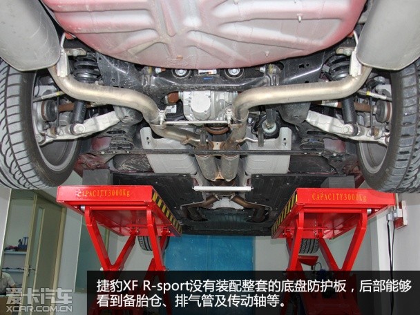 捷豹XF品質測試