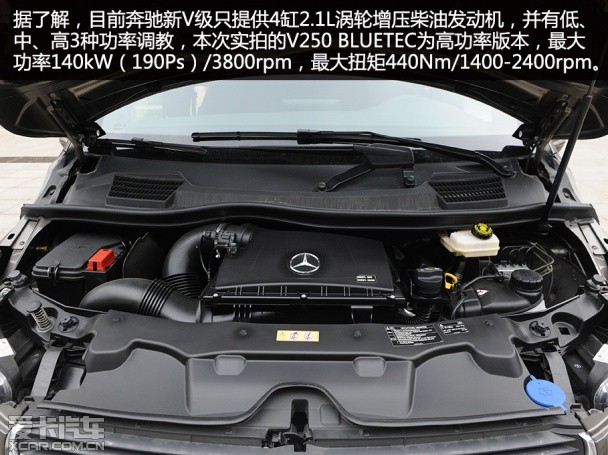 實(shí)拍奔馳V級(jí)