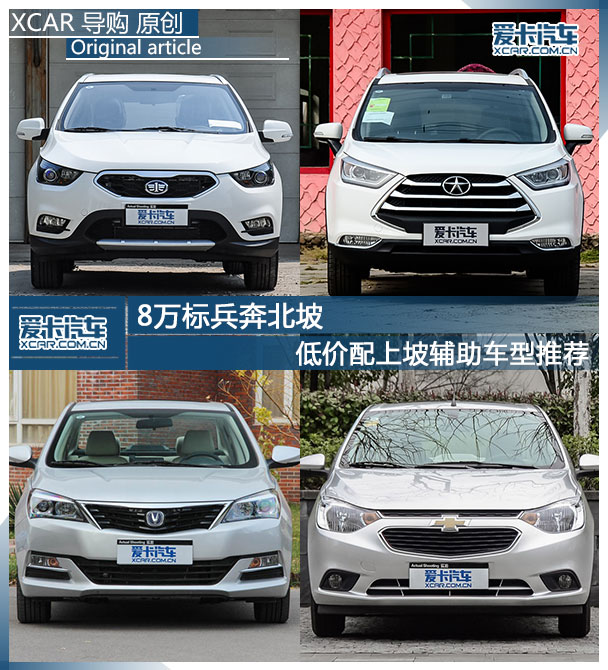 低價配上坡輔助車型推薦