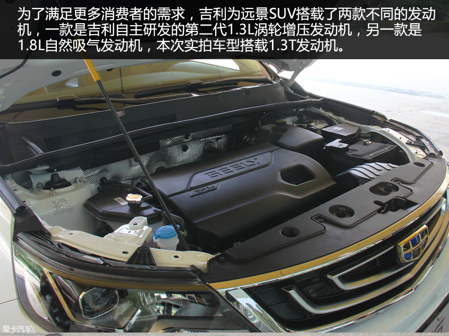 實拍吉利遠景SUV