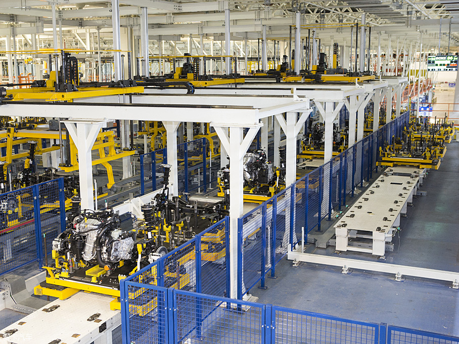 參觀廣汽菲克廣州工廠