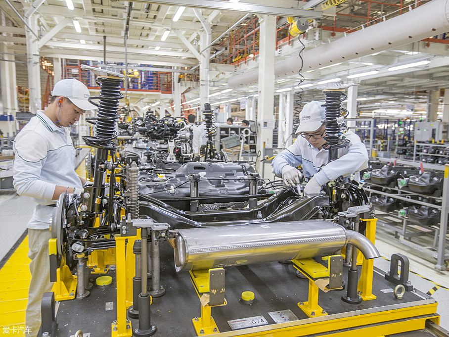 參觀廣汽菲克廣州工廠