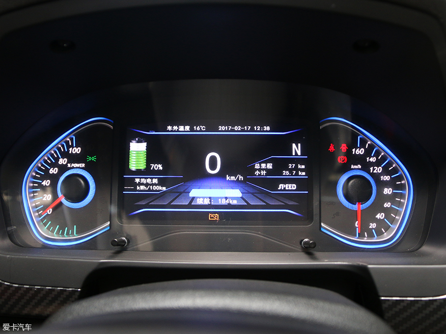 續航里程是關鍵 實拍北汽新能源EX260