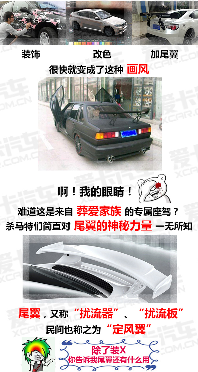 除了装X，尾翼还能干啥？
