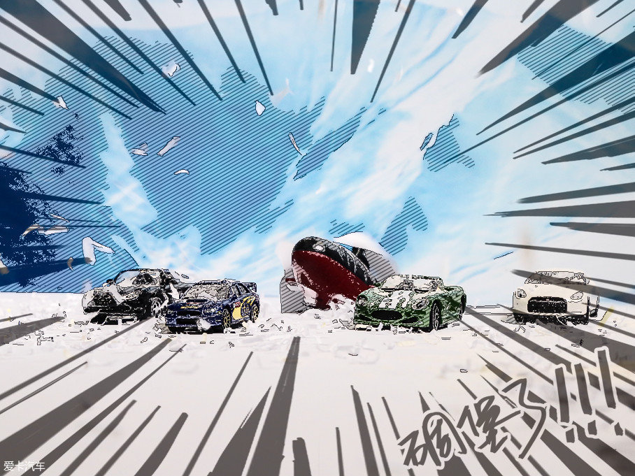 恢复秩序的行动 福特野马大战RC模型车