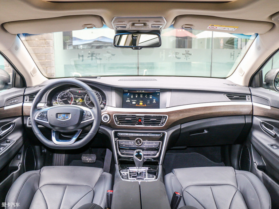 實拍吉利新款博瑞