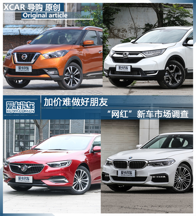 “網紅”新車市場調查