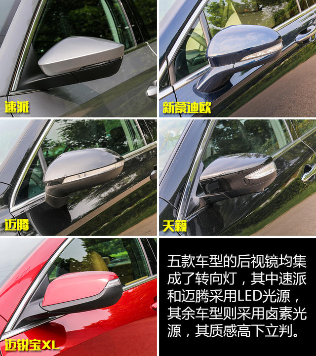 以颜值得天下 最全面的合资中型车横评