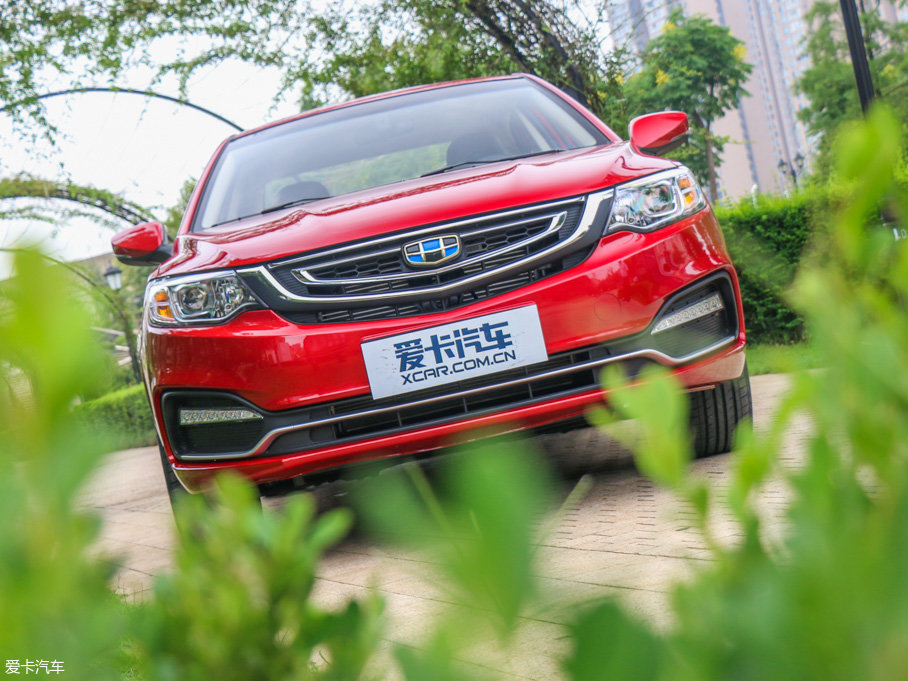 實拍吉利全新遠景