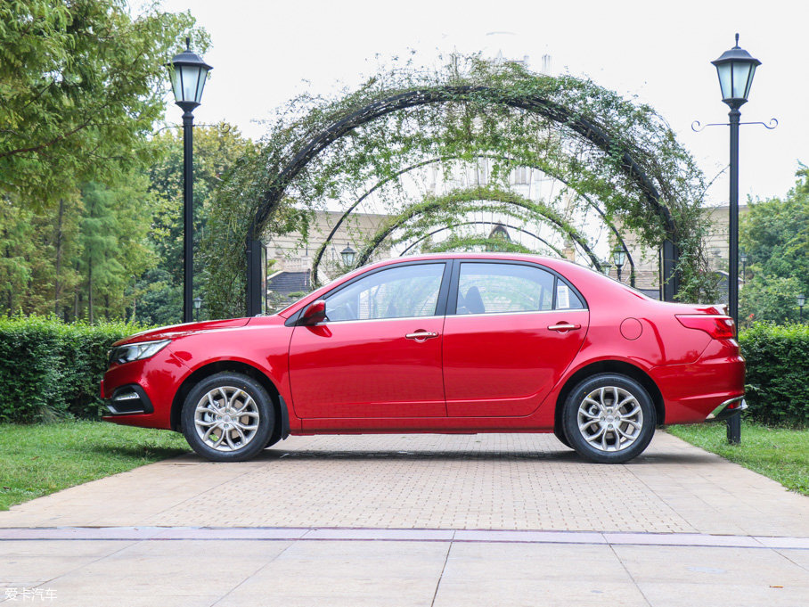 實拍吉利全新遠景