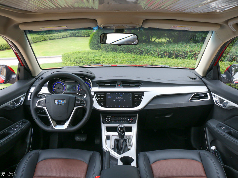 實拍吉利全新遠景