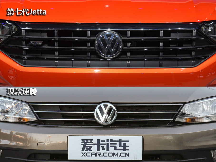第七代Jetta與現款速騰對比