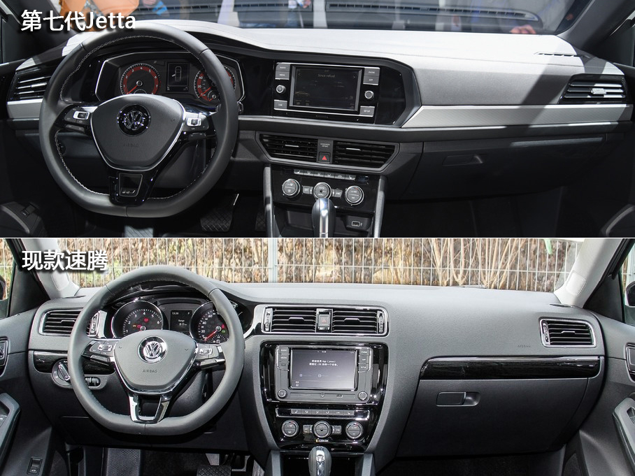 第七代Jetta與現款速騰對比