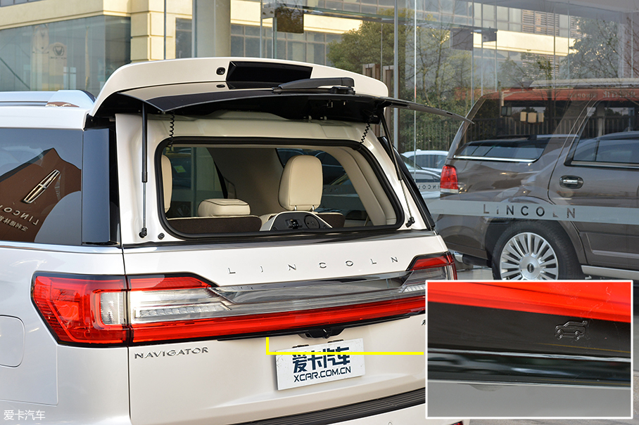愛卡實拍全新林肯領航員總統版