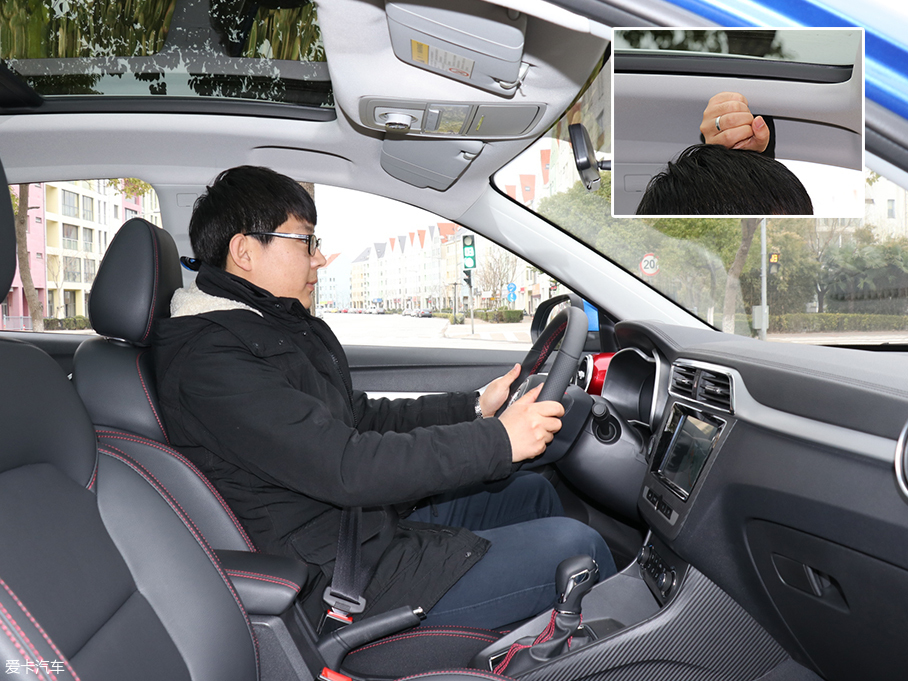 時(shí)尚與互聯(lián)新選擇 愛卡靜態(tài)體驗(yàn)名爵ZS