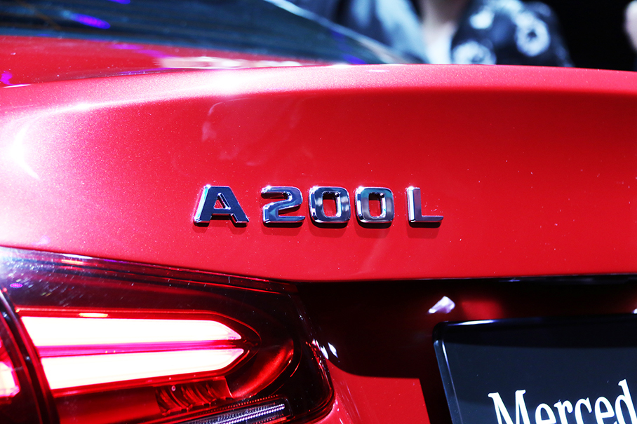 實拍北京奔馳新A級三廂