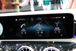 實拍北京奔馳新A級三廂