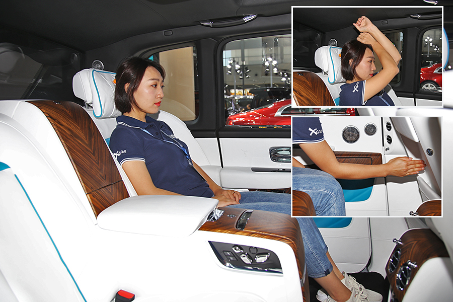 實(shí)拍勞斯萊斯庫(kù)里南