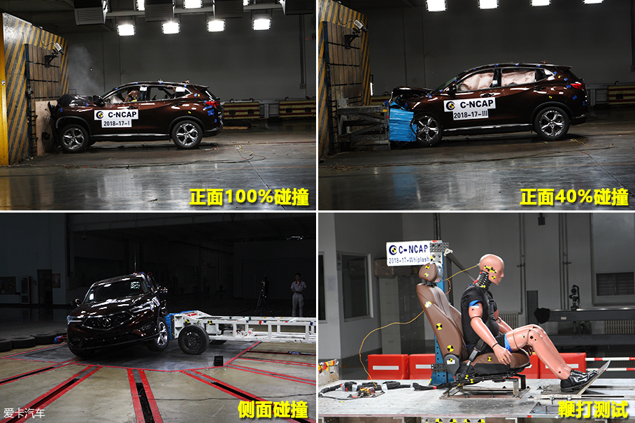 2018年C-NCAP第二批成績