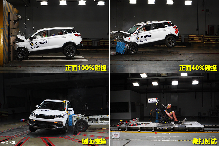 2018年C-NCAP第二批成績