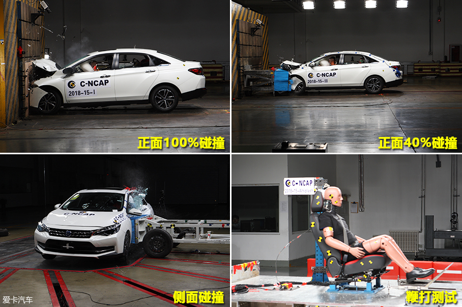 2018年C-NCAP第二批成績