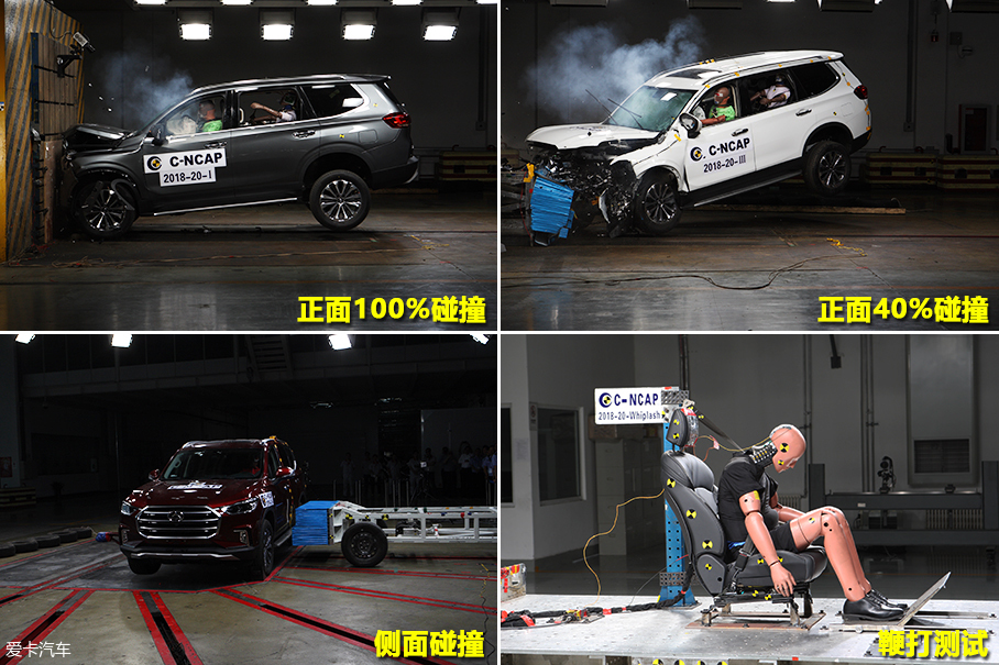 2018年C-NCAP第二批成績
