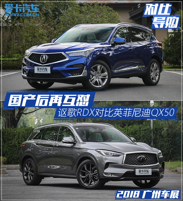 RDX对比QX50