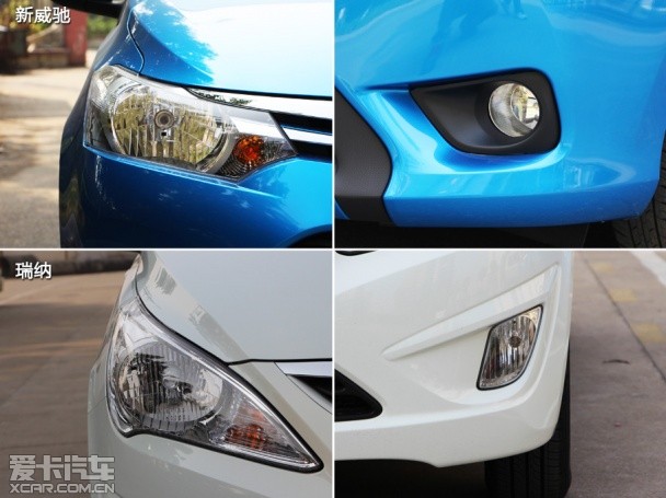 新威馳對比瑞納