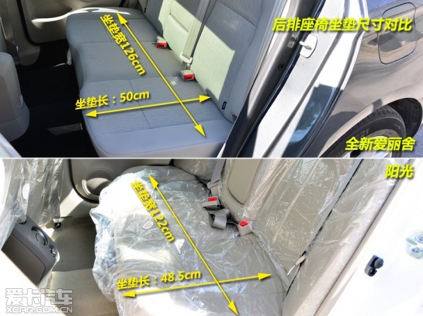 入门级家轿该选谁？全新爱丽舍对比阳光
