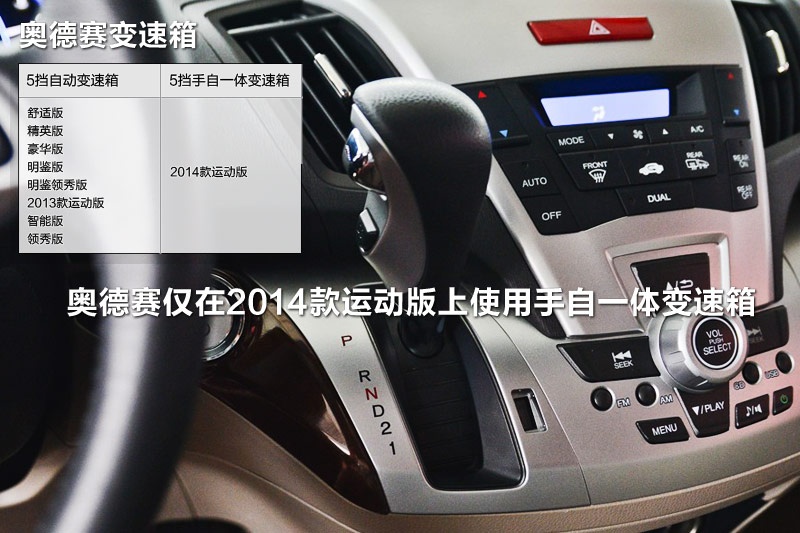 奥德赛 2014款-变速箱 em>14/em/75)