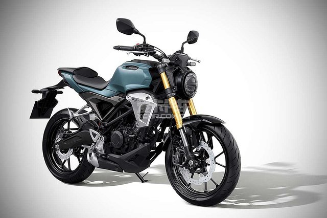 【图文】复古风格确定 本田新CB1000R 11月亮