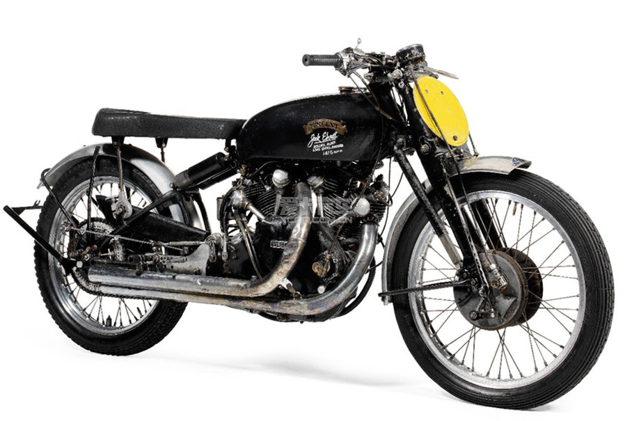 Vincent Black Lightning；摩托车拍卖；Bonhams；拍卖