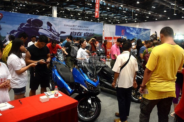 现场优惠多 北京摩托车展览交易会开幕