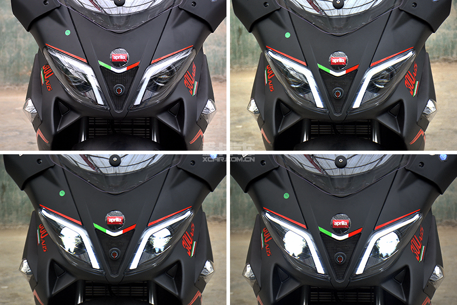 aprilia SR Max300实拍;aprilia SR Max300;