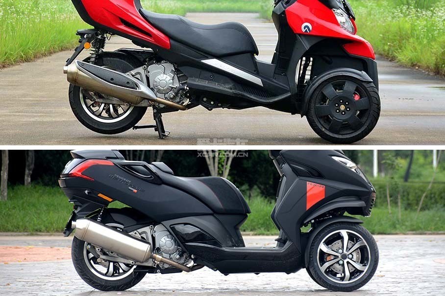 AD3ﵽ1650mmMetropolis400iĳ󲿷400cc̤࣬Ϊ1555mmAD3ûΪƶṩԣ˿ռ䣬󲿷ֿռ䷴βռݡ