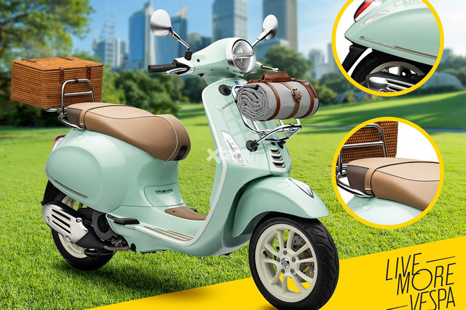 Vespa PicnicҰرԪأɢҰϢǳɫƤΪ̤峵һ˿µ԰šǰܣɫװУ߱ʵüֵڽʱЯƷ̵ϡ