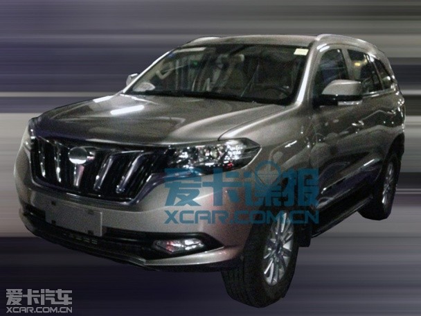 福迪全新SUV 谍照