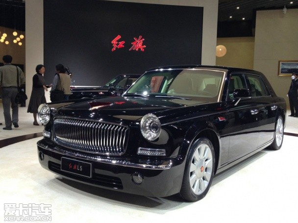 红旗L5北京车展正式发布 预售价500万起