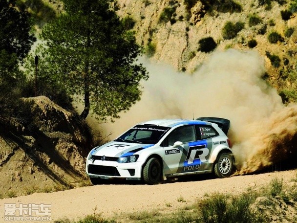 引导赛车文化 聊车展发布的polo r wrc