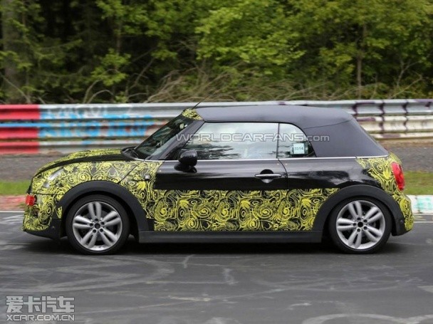 新MINI Cooper S敞篷谍照 或2015上市