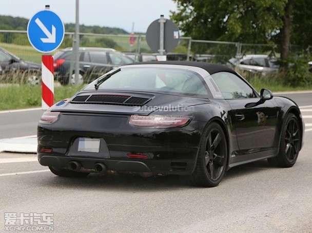 保时捷911 Targa GTS谍照 将2015年发布