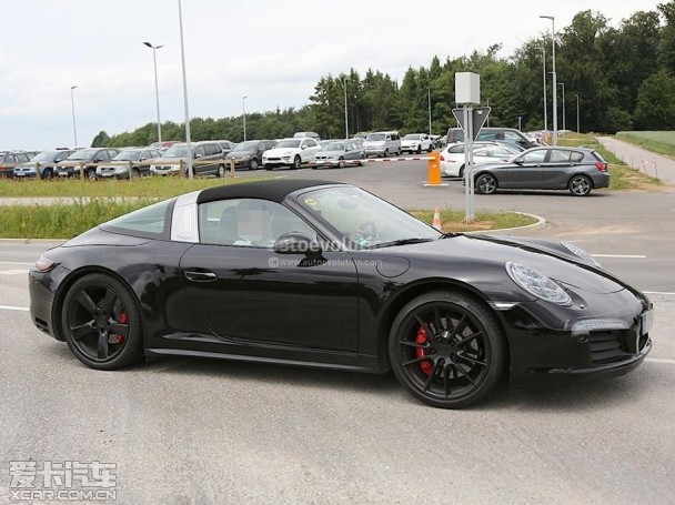 保时捷911 Targa GTS谍照 将2015年发布