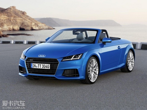新奥迪TT/TT S敞篷车官图 巴黎车展亮相